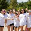 Sorority sisters volunteer during move-in
