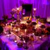 Nowruz table with foods, candles, decor