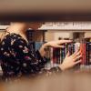 Person browsing library