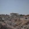 Earthquake rubble in Syria after an earthquake hit the country in Feburary