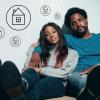 Couple considering housing options.