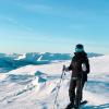 Person skiing