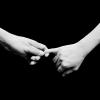 Holding hands