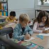 Students in classroom