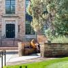 student alone on campus
