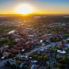sunrise over Boulder