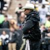 Deion 'Coach Prime' Sanders on the field