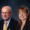 Provost Russell Moore and SVC/CFO Kelly Fox