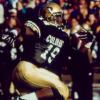 Rashaan Salaam runs the ball for the CU Buffs