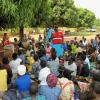 Red Cross interns in Africa