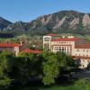 Research buildings on campus