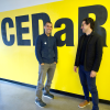 Shawhin Roudbari and Jota Samper, assistant professors of environmental design