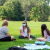students meet at Bear Creek Park in South Boulder