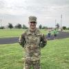Shane Smith in Army ROTC greens