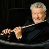 Sir James Galway with golden flute