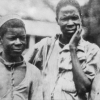 Black and white photo of slaves