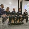 Panel of Polaris crew members and CU Boulder researchers talk at a campus event