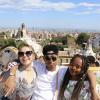 Students in Barcelona, Spain