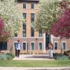 students on campus