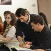 Professor Steven Pollock teaching one of his Physics classes. (Photo by Casey A. Cass/University of Colorado)