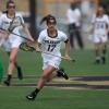 Miranda Stinson on lacrosse field
