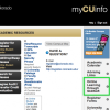 Screenshot of MyCUInfo student portal