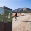 Chautauqua Park trailhead sign