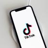 Smart phone with TikTok logo on the screen