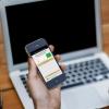 The UCB Wireless Quality Reporter app seen on a phone