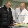 Vladimir Putin and Yevgeny Prigozhin