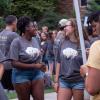 Students in The Herd t-shirts