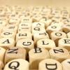 Wooden letter cubes (stock image).