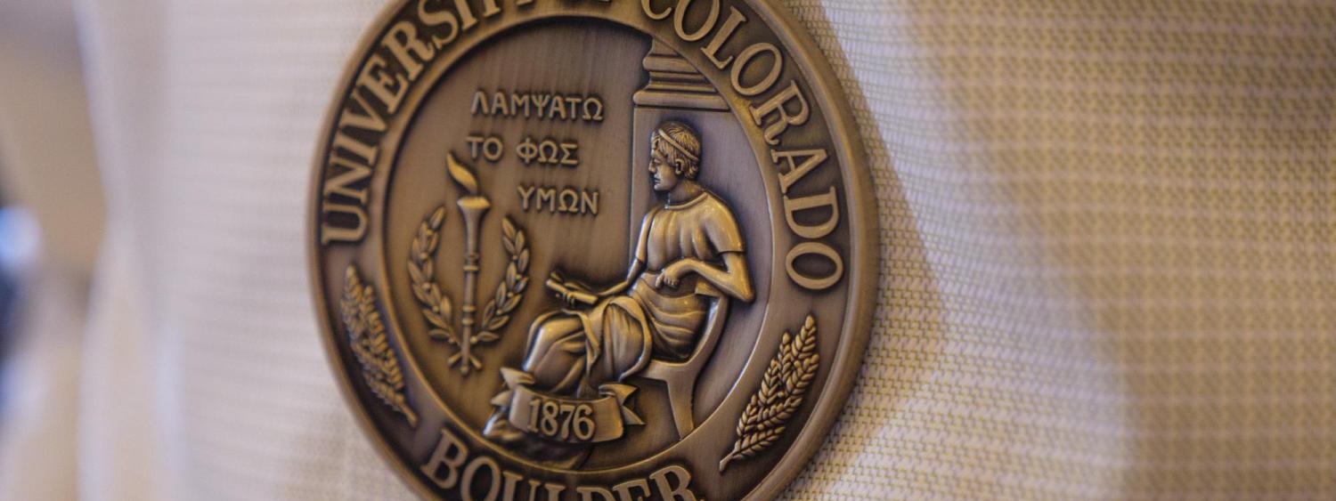 University of Colorado Boulder tenure medal