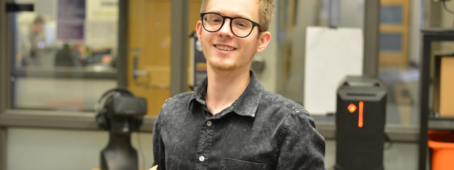ATLAS graduate student Ian Smith