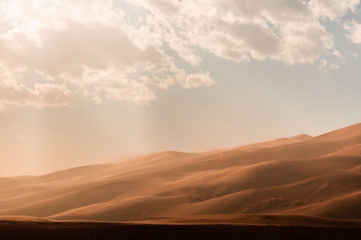A photo of the Grand Sand Dunes National Park