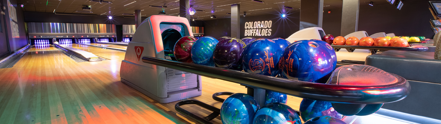 The Connection bowling alley view