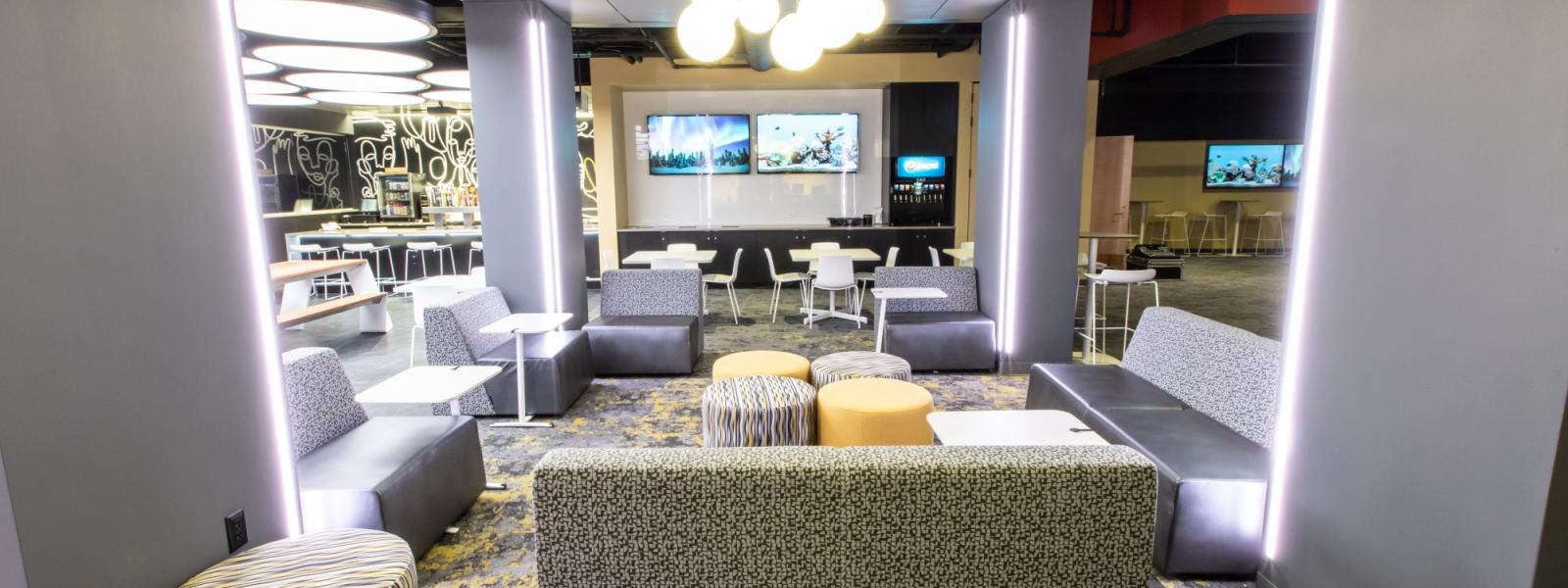 Lounge area at The Connection
