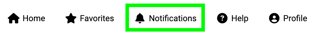 Notifications icon