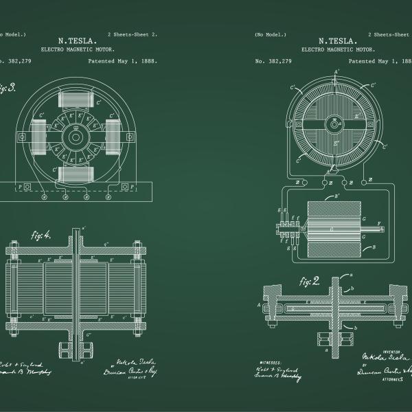 highly technical drawing as one might see in a patent.