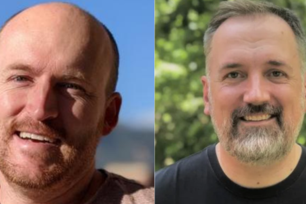 Professional headshots of two men
