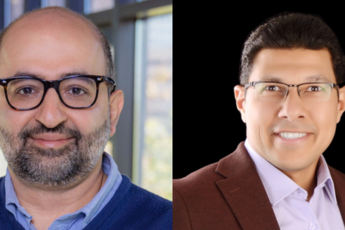 Collage of professional headshots for two men.