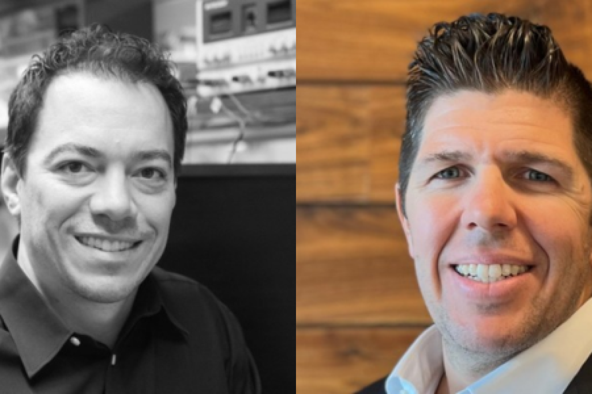 Professional headshots of two men