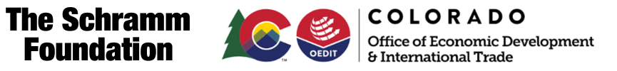 The Schramm Foundation, Colorado Office of Economic Development and International Trade (OEDIT)