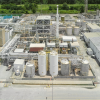 A large-scale industrial facility