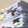 A stack of research papers