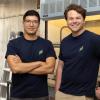 Cascade's co-founders: Alex Rosay (CEO, left) and James Weltz (CSO, right)