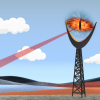 Comic illustration of the Eye of Sauron spotting dangerous chemicals