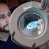 gregory formosa inspects a colonoscopy robot