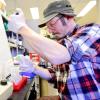 douglas chapnick in the lab