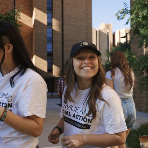 Service and Social Action student